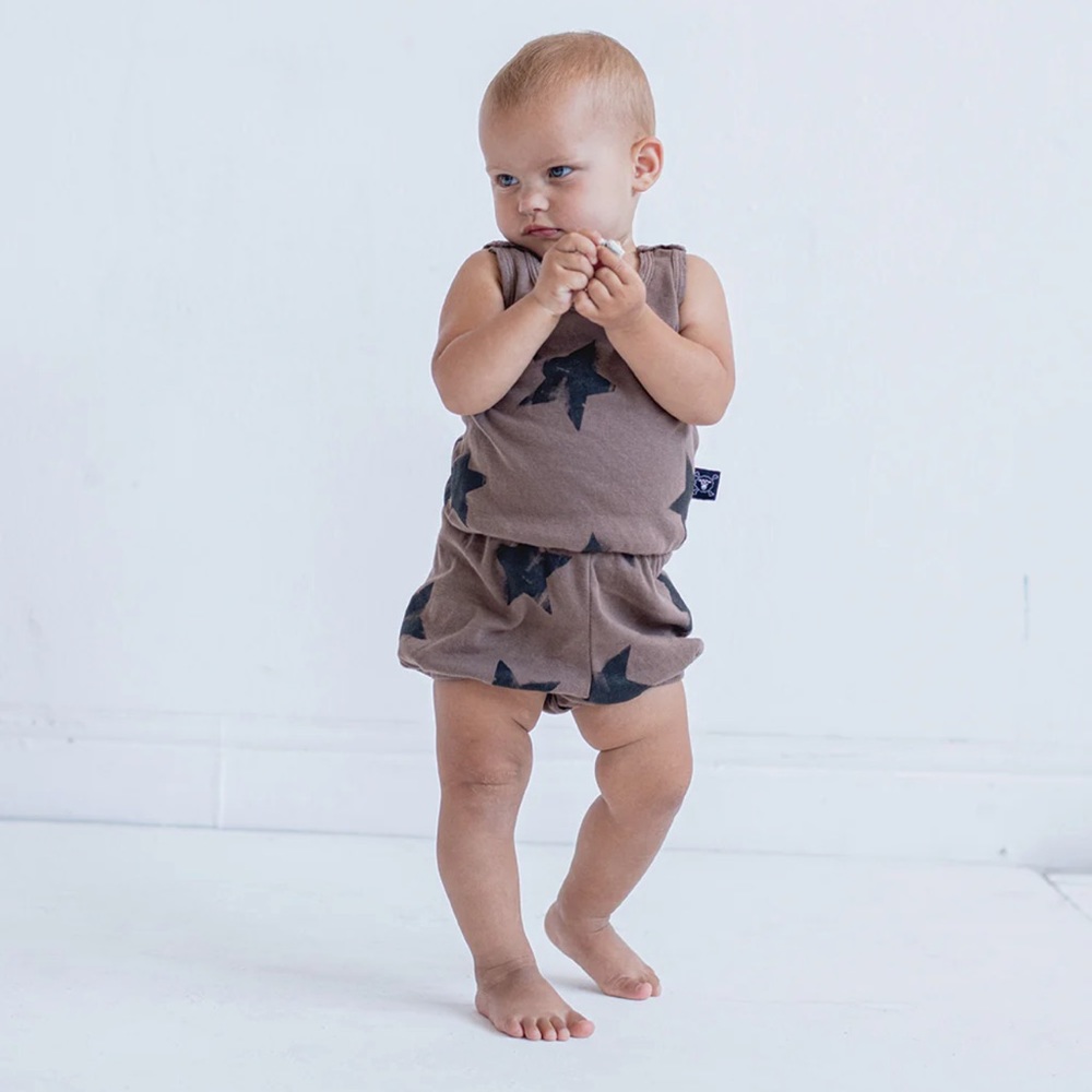 Nununu Alphabet baby overall size 6-12 months